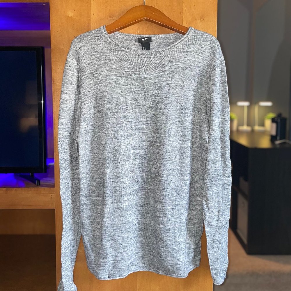 Men's H&M Heather Grey Sweater | Size Small